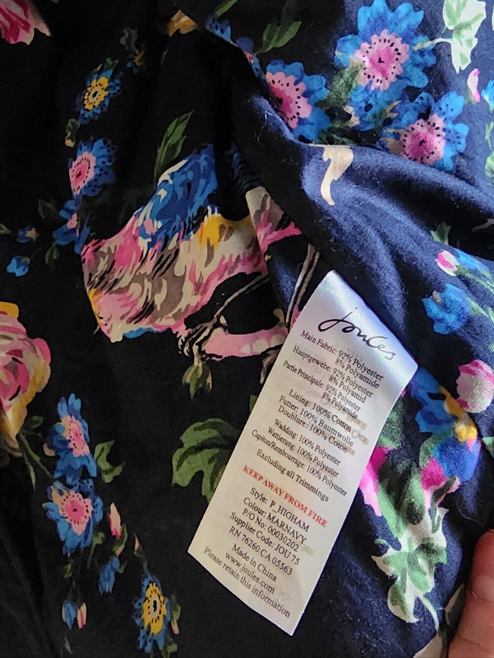 Joules Navy Blue Gilet/Vest Size 6 - Picture 4 of 10